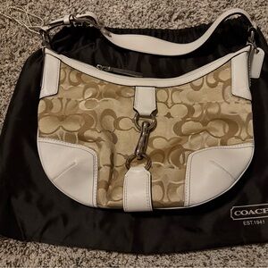 Vintage Coach Optic Hobo